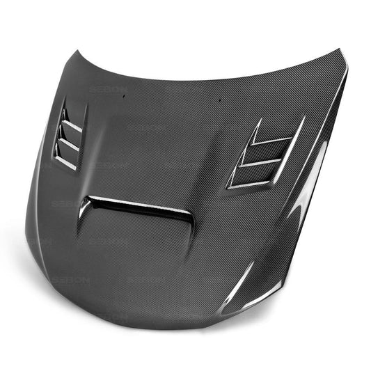 Seibon CW-Style Carbon Fiber Hood | 2008-2014 Subaru STI/WRX (HD0809SBIMP)
