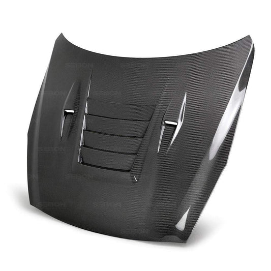 Seibon DS-Style Carbon Fiber Hood | 2009-2016 Nissan GT-R R35 (HD0910NSGTR-DS)