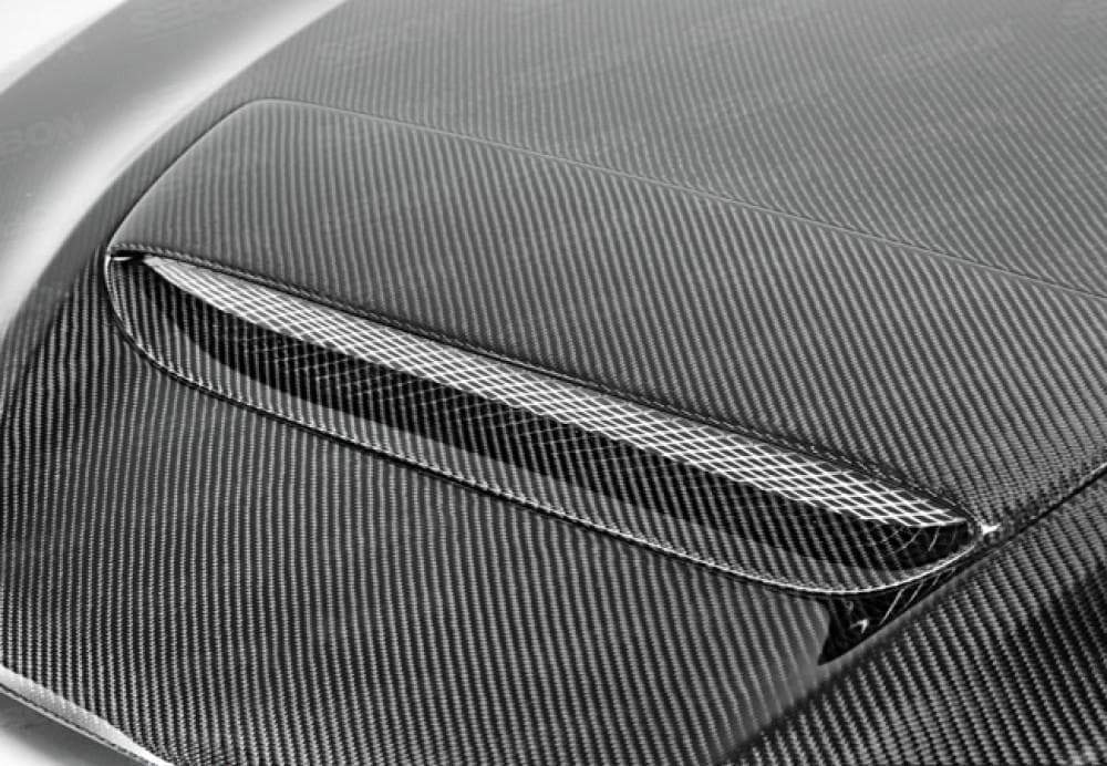 Seibon OEM-Style Carbon Fiber Hood | 2010-2013 Mazda Mazdaspeed3 (HD1012MZ3-OE)