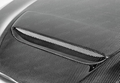 Seibon OEM-Style Carbon Fiber Hood | 2010-2013 Mazda Mazdaspeed3 (HD1012MZ3-OE)