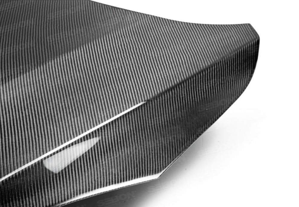 Seibon OEM-Style Carbon Fiber Hood | 2010-2013 Mazda Mazdaspeed3 (HD1012MZ3-OE)