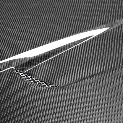 Seibon TM-Style Carbon Fiber Hood | 2015-2017 VW Golf/GTI MK7 (HD12VWG7-TM)