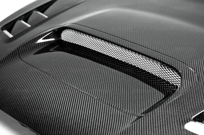 Seibon CW-Style Carbon Fiber Hood | 2015-2021 Subaru WRX/STI (HD15SBIMP-CW)