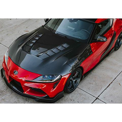 Seibon TV-Style Carbon Fiber Hood | 2020-2026 Toyota Supra (HD20TYSUP-TV-DS)