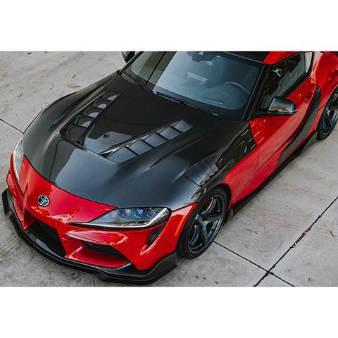Seibon TV-Style Carbon Fiber Hood | 2020-2026 Toyota Supra (HD20TYSUP-TV-DS)