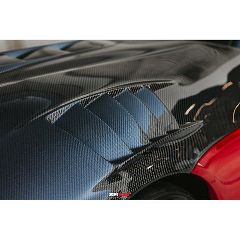 Seibon TV-Style Carbon Fiber Hood | 2020-2026 Toyota Supra (HD20TYSUP-TV-DS)