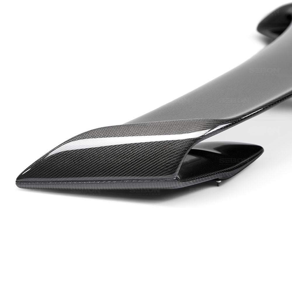 Seibon OEM-Style Carbon Fiber Rear Spoiler | 2009-2018 Nissan GT-R R35 (RS0910NSGTR-OE)