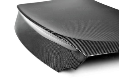 Seibon C-Style Carbon Fiber Trunk Lid | 2009-2018 Nissan GT-R R35 (TL0910NSGTR-C)