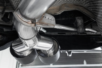 MBRP 2.5" Amor Pro Axle Back Exhaust Quad Rear Exit (Street Profile / Carbon Fiber Tips) - Audi / B8 / SQ5
