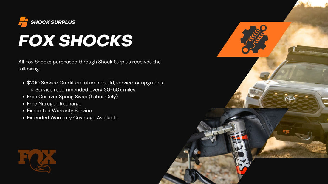 FOX 2.5 Perf Series HTO Shocks Set w/4-6" lift - 2017-2025 Ford F-350 Super Duty