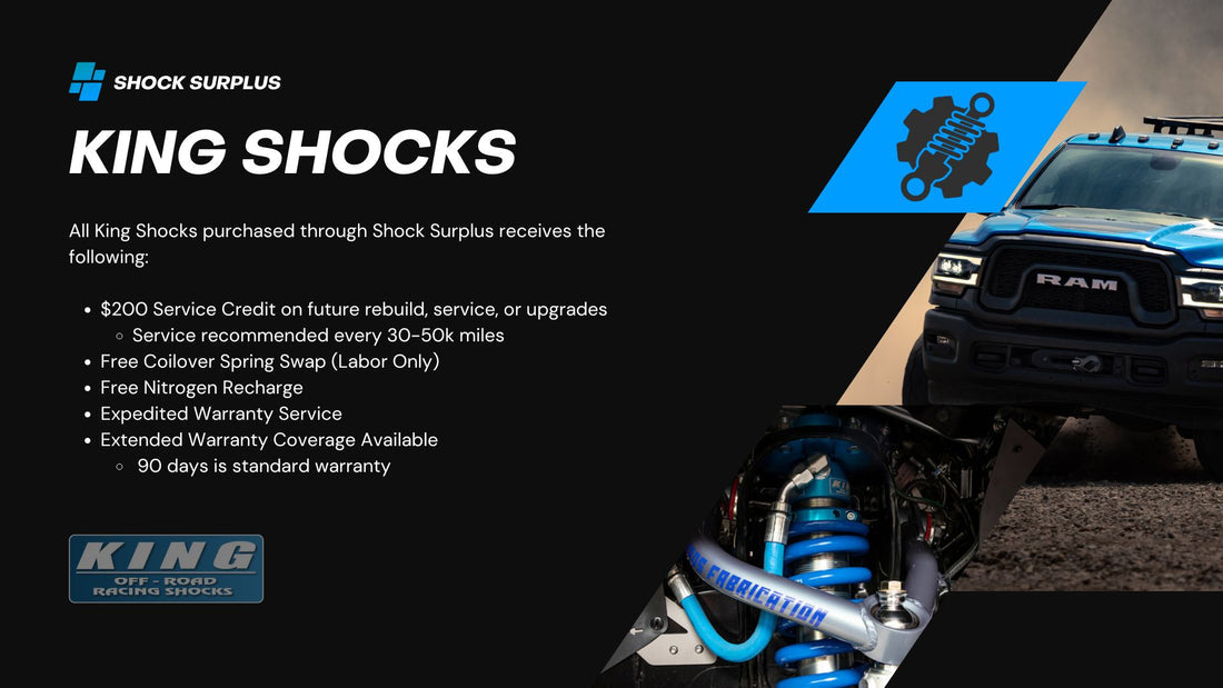 King Shocks 3.0 Performance Coilovers w/ Adjustable Remote Reservoir + Rear Adj Reservoir Shocks Set w/0-2.5" lift - 2019-2024 Chevrolet Silverado 1500 4WD
