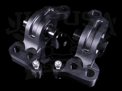 Skunk2 Spherical Billet Front Compliance Brackets - 92-95 Civic / 94-01 Integra