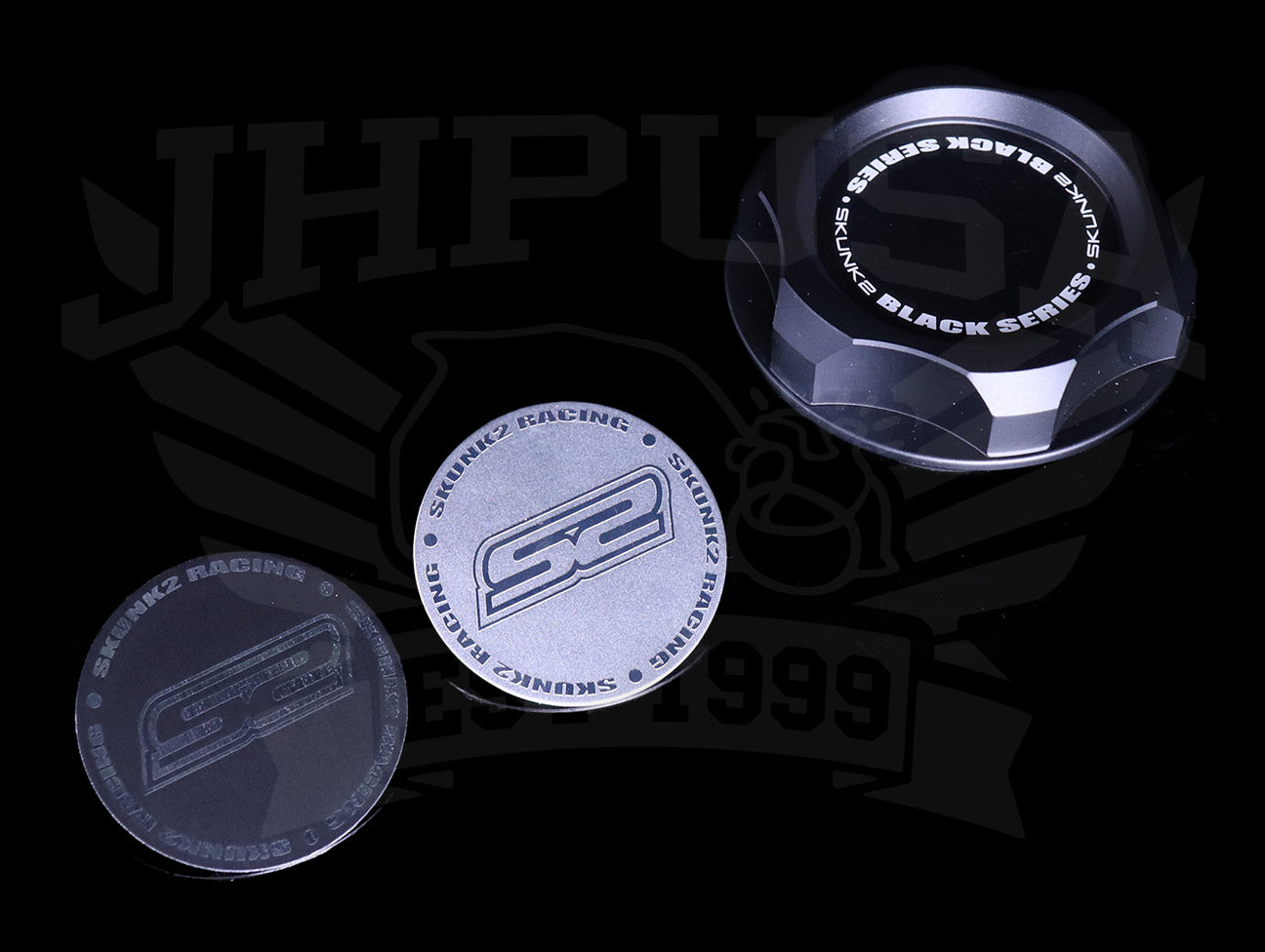 Skunk2 Billet Black Series Oil Cap - Honda / Acura
