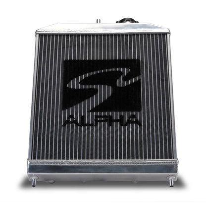 Skunk2 Alpha Series Half Size Dual Core Radiator (Manual Trans) | 1992-2000 Honda Civic (349-05-2000)