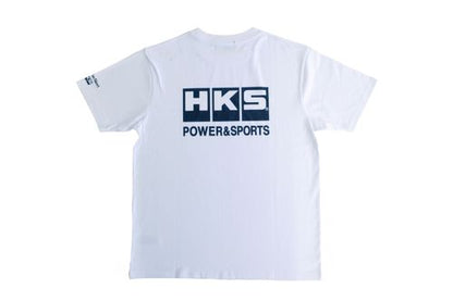 HKS T-SHIRT POWERSPORTS WHITE 4L (51007-AK642)