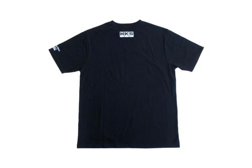 HKS T-SHIRT SUPER RACING BLACK L (51007-AK644)