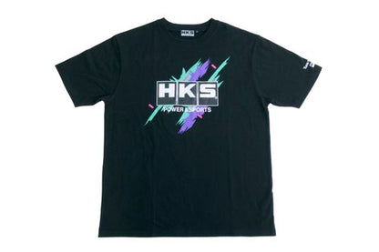 HKS T-SHIRT SUPER RACING BLACK L (51007-AK644)