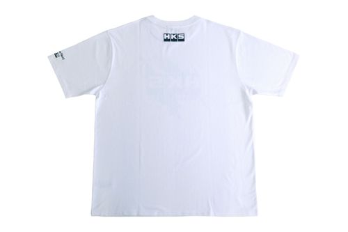 HKS T-SHIRT SUPER RACING WHITE 4L (51007-AK652)