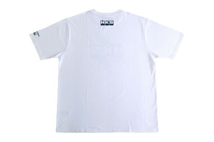 HKS T-SHIRT SUPER RACING WHITE 4L (51007-AK652)
