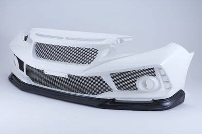 Spoon Aero Bumper Front, FRP, Carbon Lip - Civic FK8