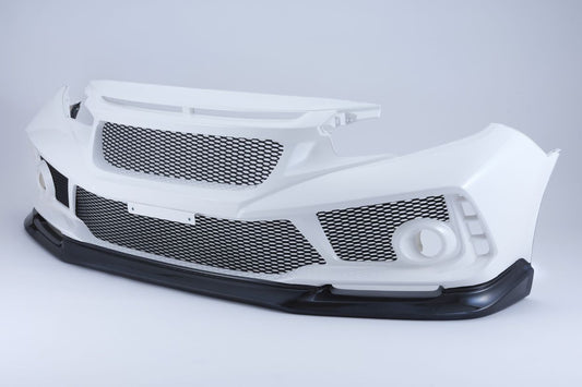 Spoon Aero Bumper Front, FRP, Carbon Lip - Civic FK8