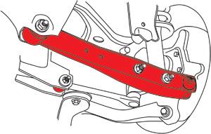 SPC Adj Lower Rear Control Arm | Subaru WRX/BRZ (08-24) (67660)