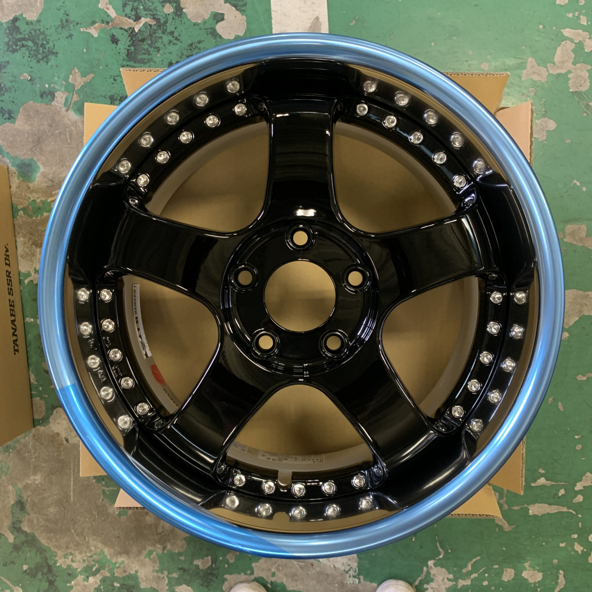 SSR Professor SP1 20x9.5 +30 5x120 Black