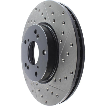 StopTech Sport Drilled/Slotted Front Left Rotor | 2017-2021 Honda Civic Si (127.40094L)