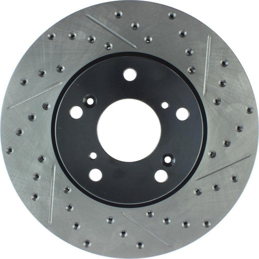 StopTech Sport Drilled/Slotted Front Left Rotor | 2017-2021 Honda Civic Si (127.40094L)
