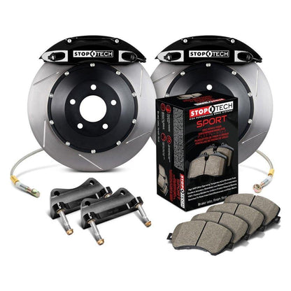 StopTech Front Big Brake Kit w/ 328x28mm 2pc Rotors | 2015-2017 Volkswagen GTI (83.895.4300.71)