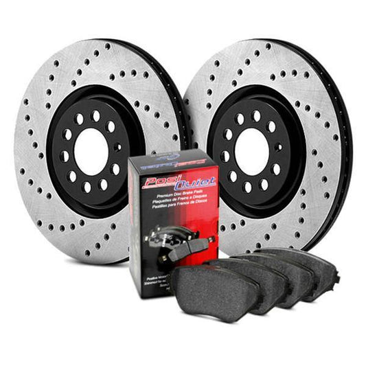 Stoptech Street Kit-Drilled Rear | 2013-2021 Subaru BRZ (939.47504)