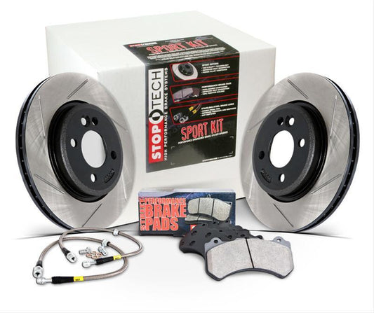 Stoptech Sport Slotted Rear Brake Kit (977.47007R)