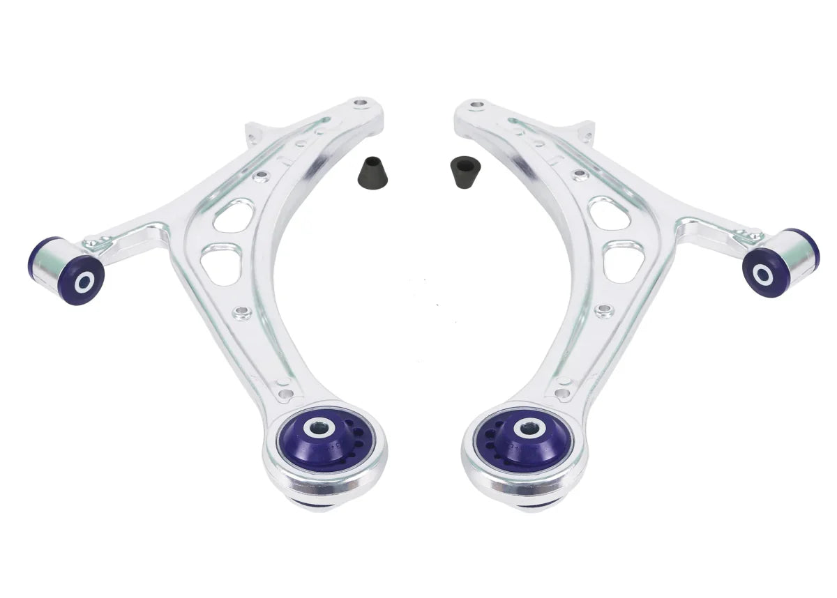 SuperPro Supply Front Lower Control Arm Kit | 2015+ Subaru WRX/STi Sedan (ALOY0017K)