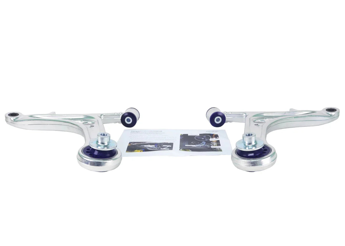 SuperPro Supply Front Lower Control Arm Kit | 2015+ Subaru WRX/STi Sedan (ALOY0017K)