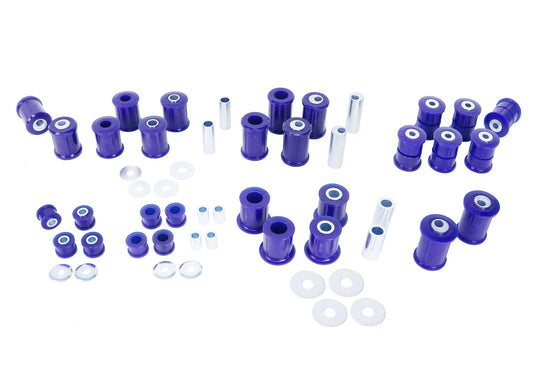 SuperPro Front and Rear Complete Alignment & Enhancement Bushing Kit | 1990 Mazda Miata (KIT132NAK)