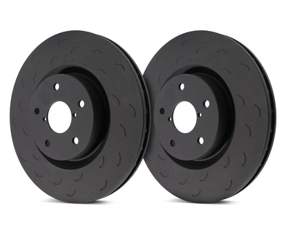 Hawk Talon 2003 Chevy Express 3500 DRW Slotted-Only Rear Brake Rotor Set