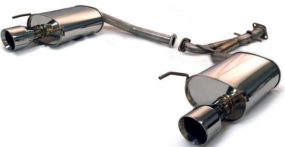 Revel VLS Medallion Touring Dual Muffler Rear Section Exhaust | 2006 Lexus GS300