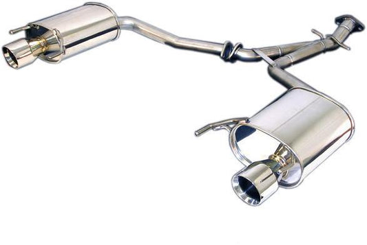 Revel Medallion Touring Dual Muffler Rear Section Exhaust | 2006-2013 Lexus IS250 RWD/AWD (T70113A)