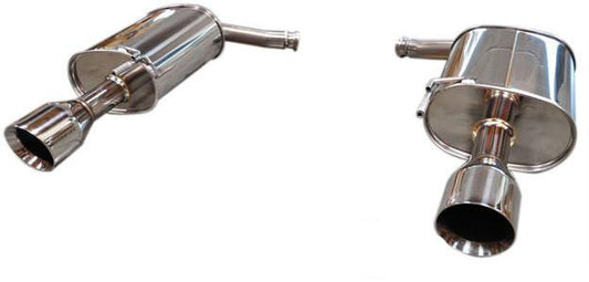 Revel VLS Medallion Touring Dual Muffler Axle-Back Exhaust | 2007-2008 Infiniti G35 Sedan