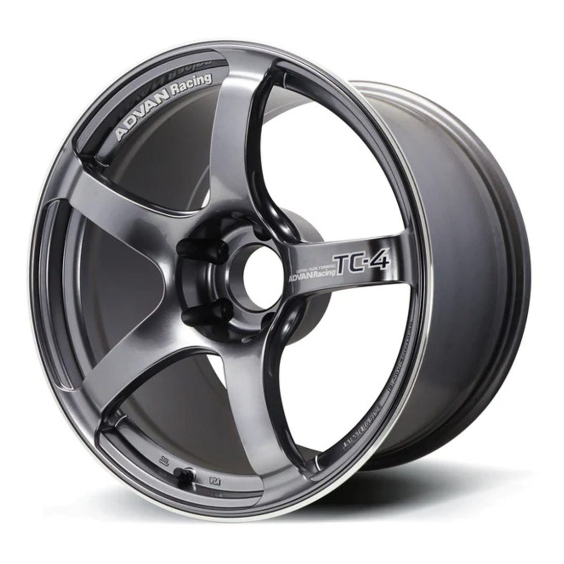 Advan TC4 18x9.5 +38 5x120 Racing Gunmetallic (No Ring) (SET)