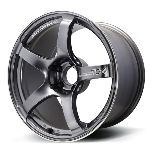 Advan TC4 18x9.5 +38 5x120 Racing Gunmetallic (No Ring) (SET)