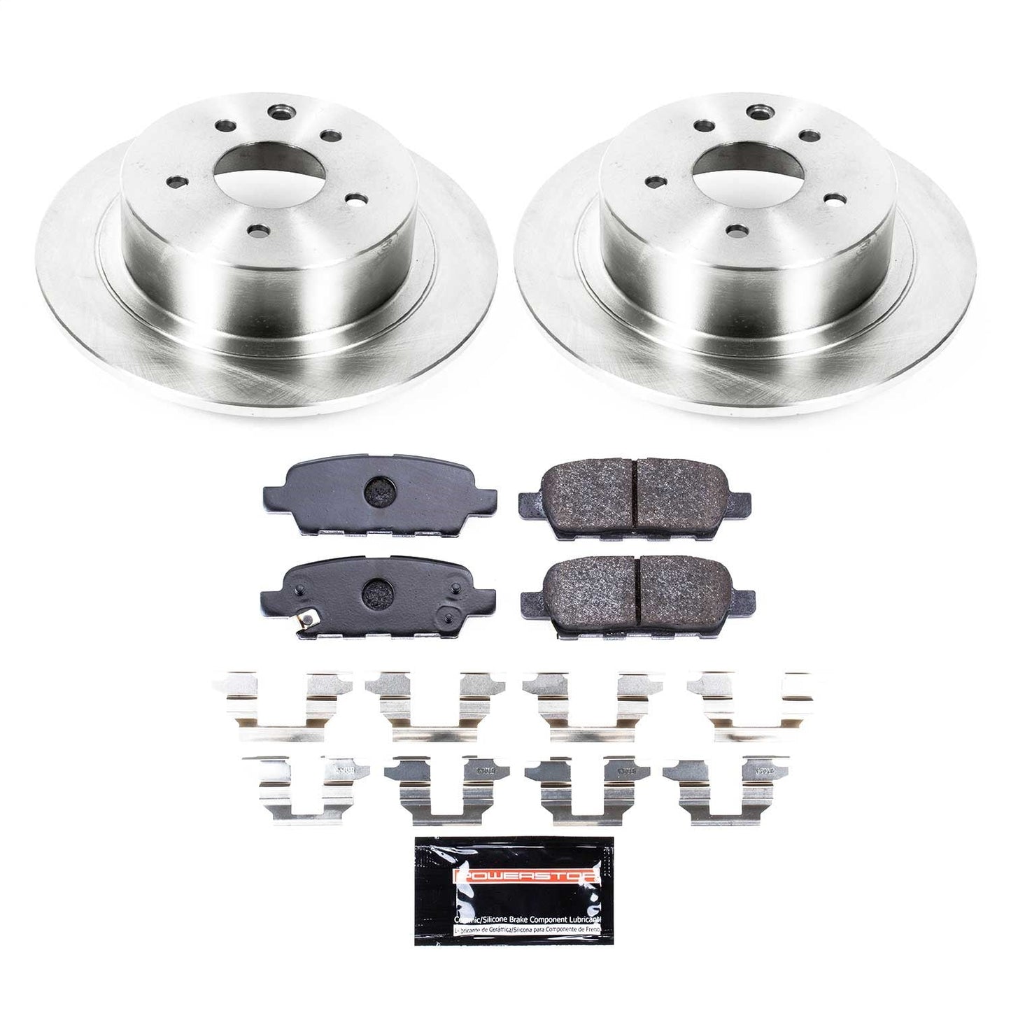 PowerStop 02-06 Nissan Altima Rear Track Day Brake Kit (TDBK098)