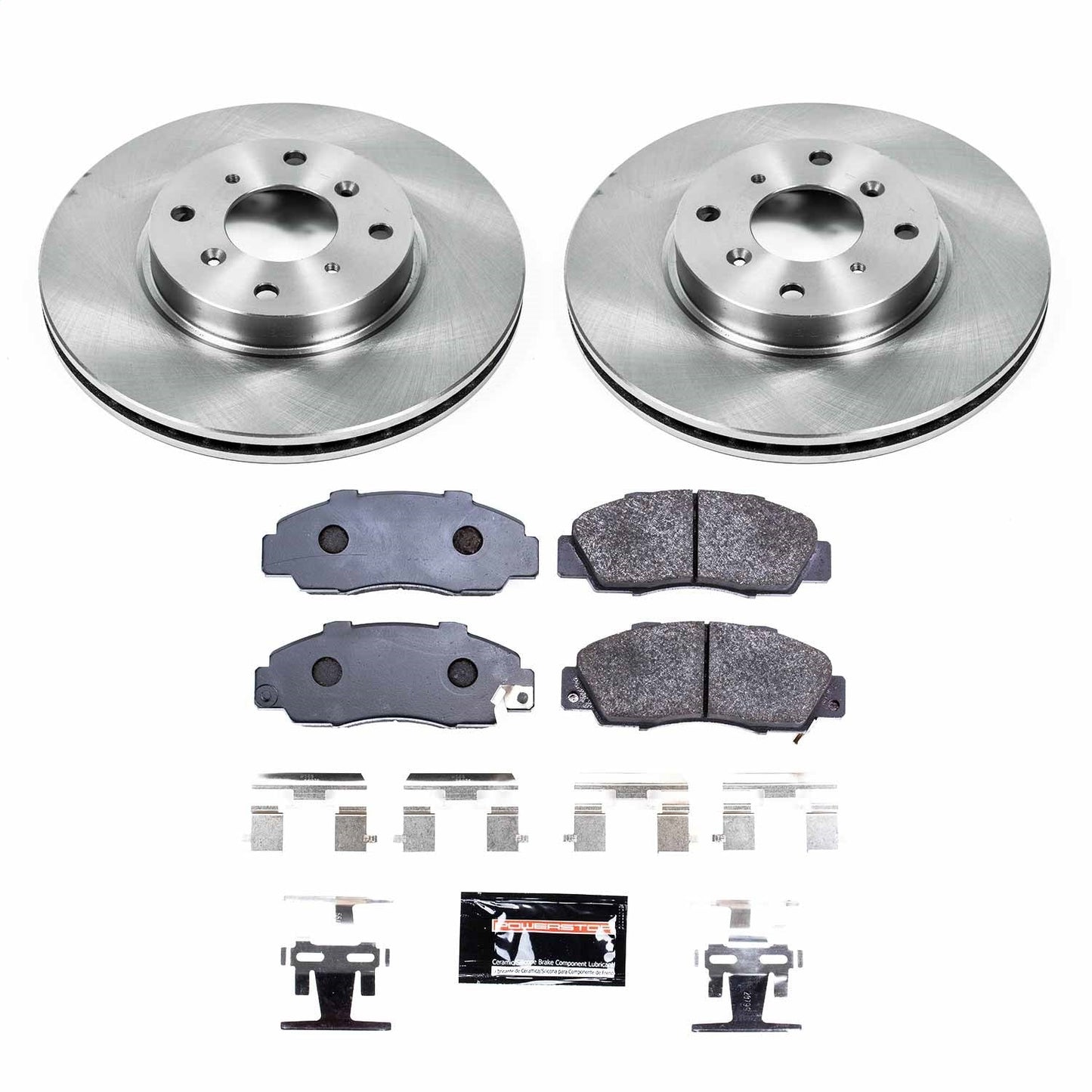 PowerStop 93-96 Honda Prelude Front Track Day Brake Kit (TDBK1037)