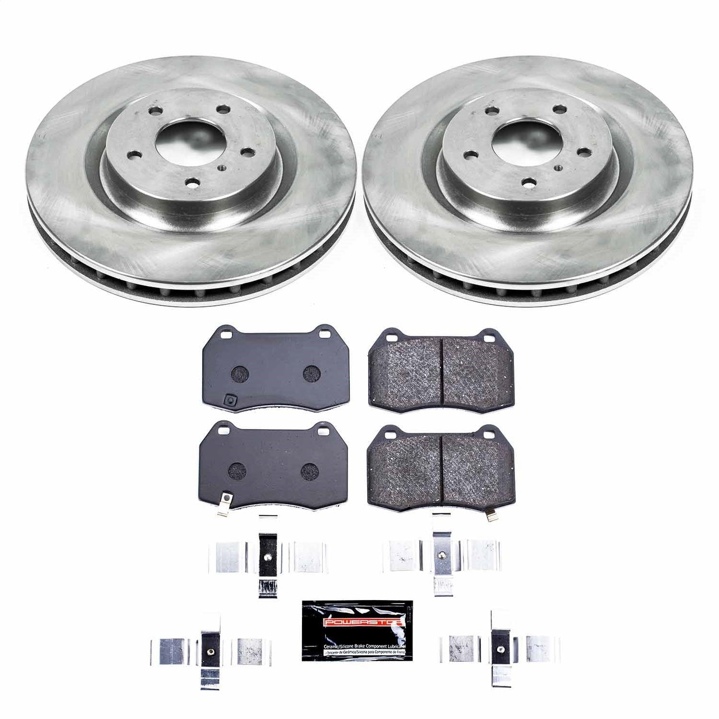 PowerStop 03-04 Infiniti G35 Front Track Day Brake Kit (TDBK104)