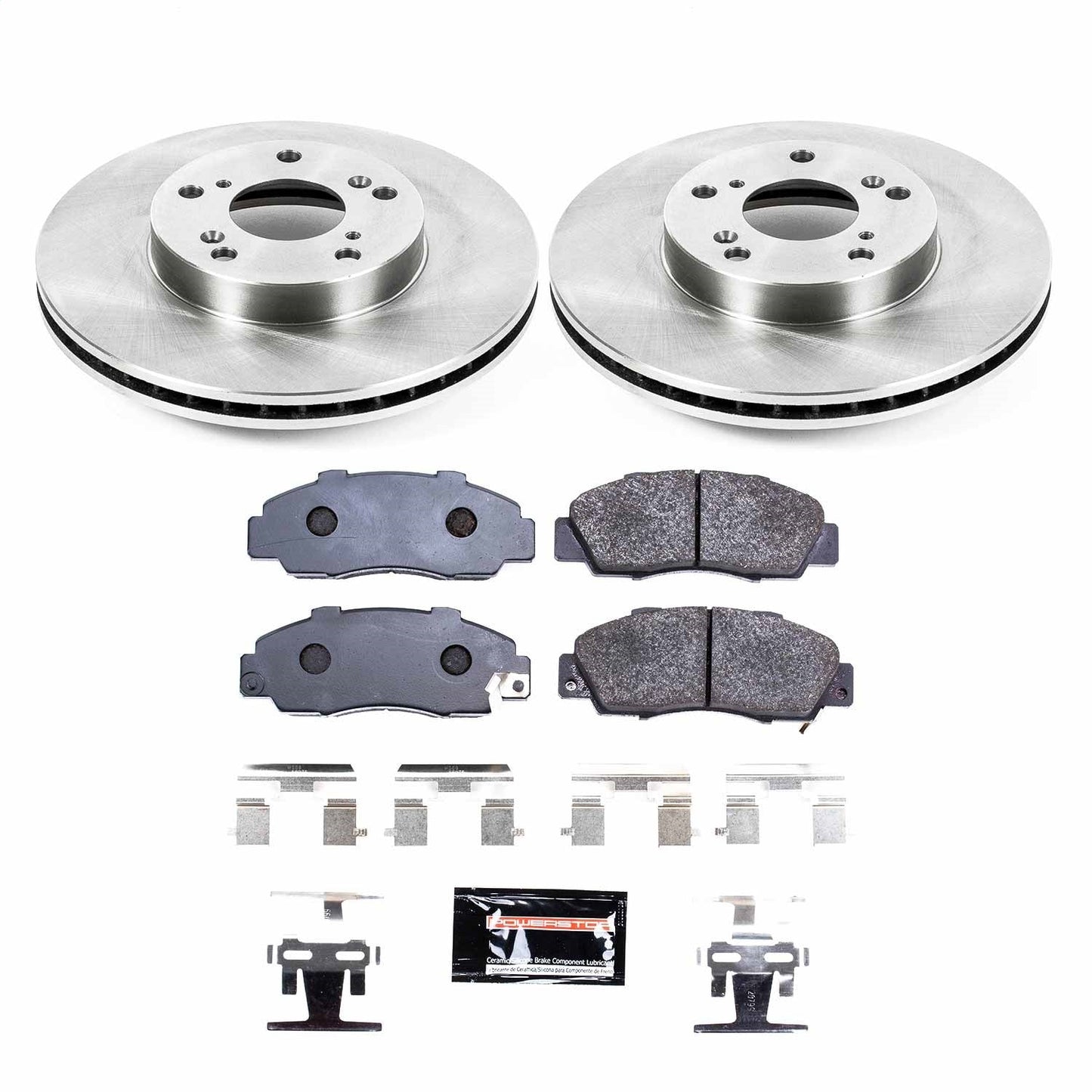 PowerStop 98-02 Honda Accord Front Track Day Brake Kit (TDBK1041)