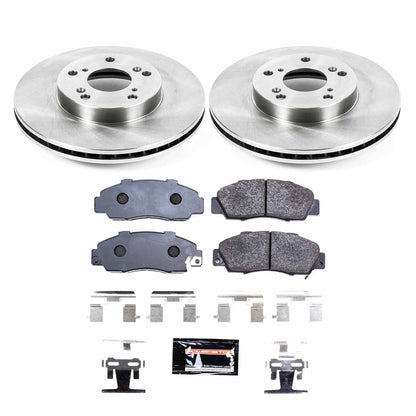 PowerStop 98-02 Honda Accord Front Track Day Brake Kit (TDBK1041)