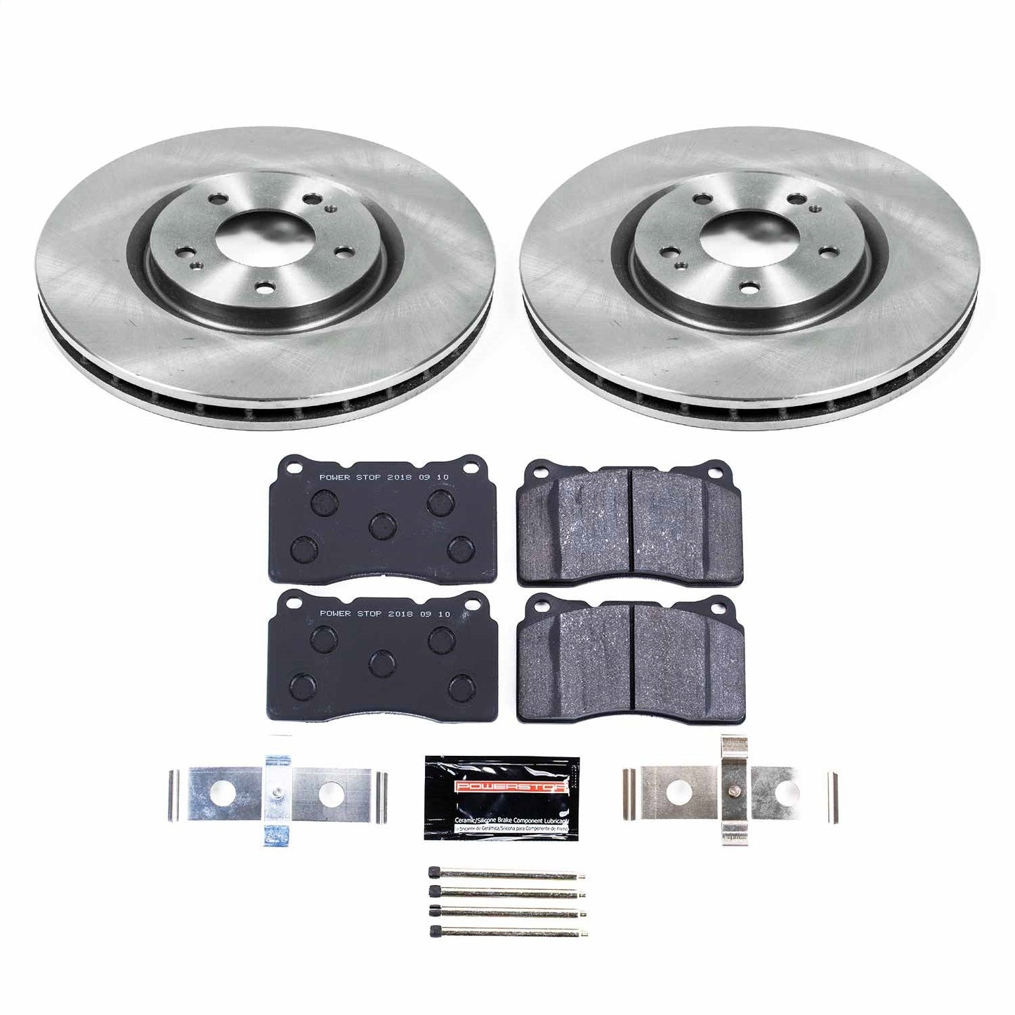 PowerStop 03-06 Mitsubishi Lancer Front Track Day Brake Kit (TDBK107)