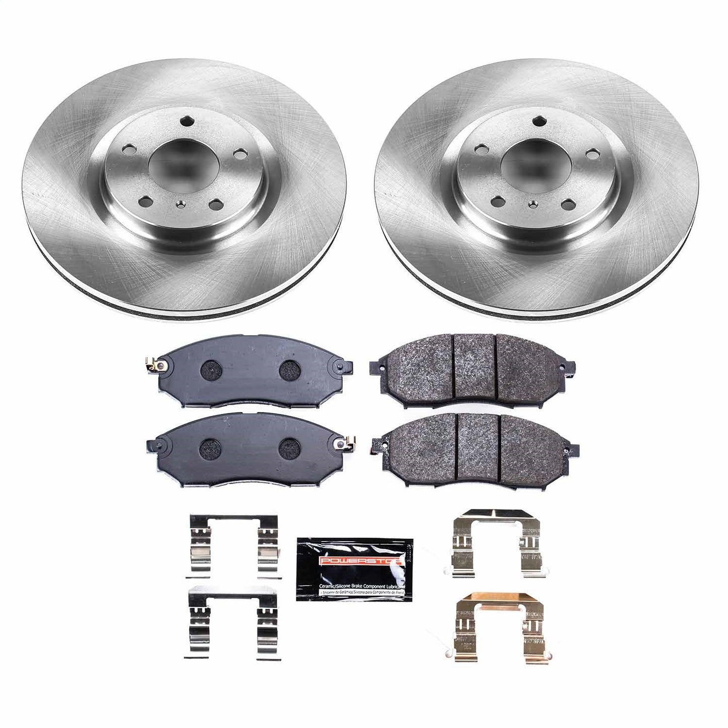 PowerStop 08-12 Infiniti EX35 Front Track Day Brake Kit (TDBK112)
