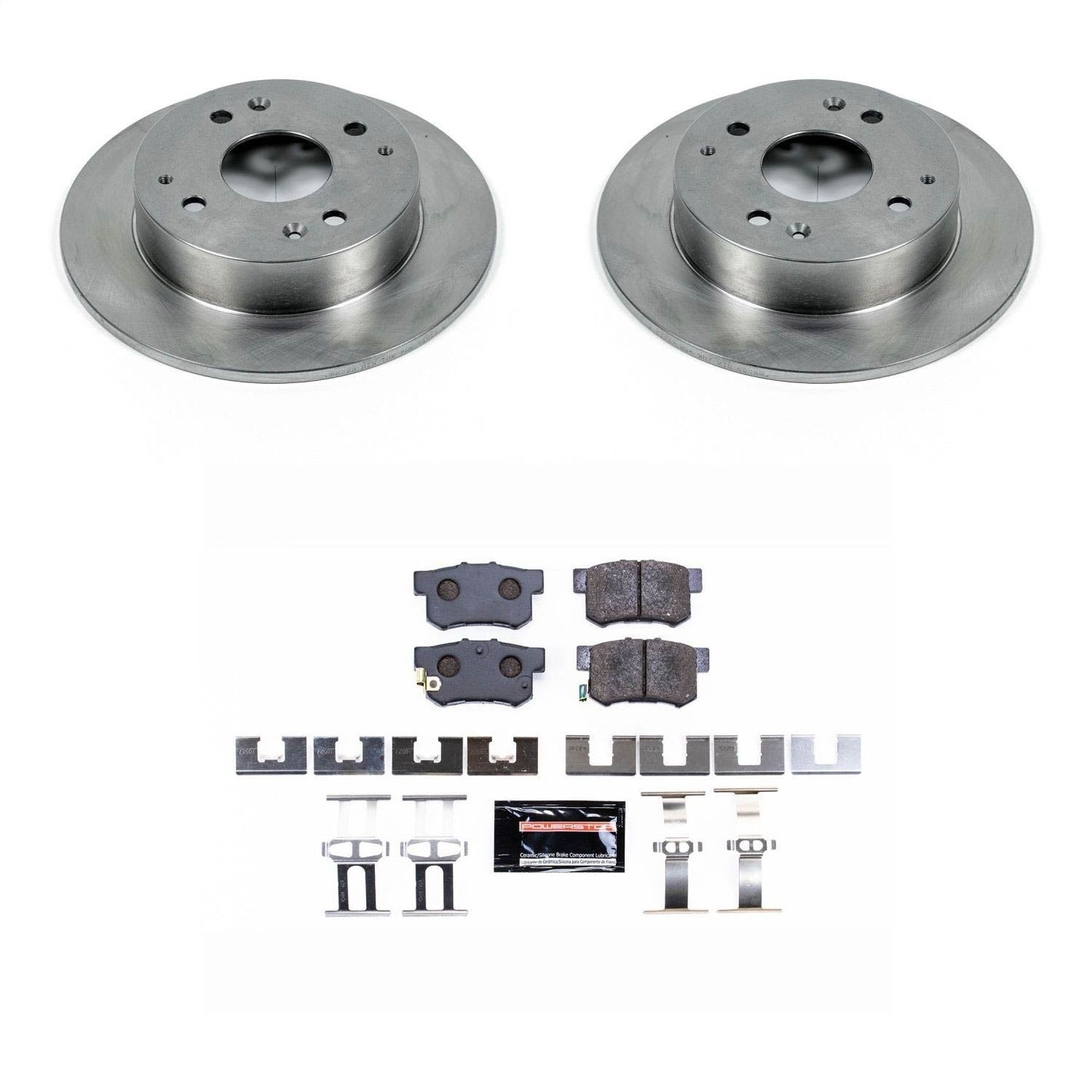 PowerStop 98-99 Acura CL Rear Track Day Brake Kit (TDBK1244)