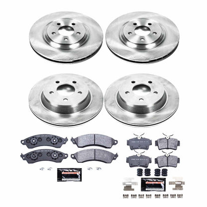 PowerStop 94-99 Ford Mustang Front & Rear Track Day Brake Kit (TDBK1305)